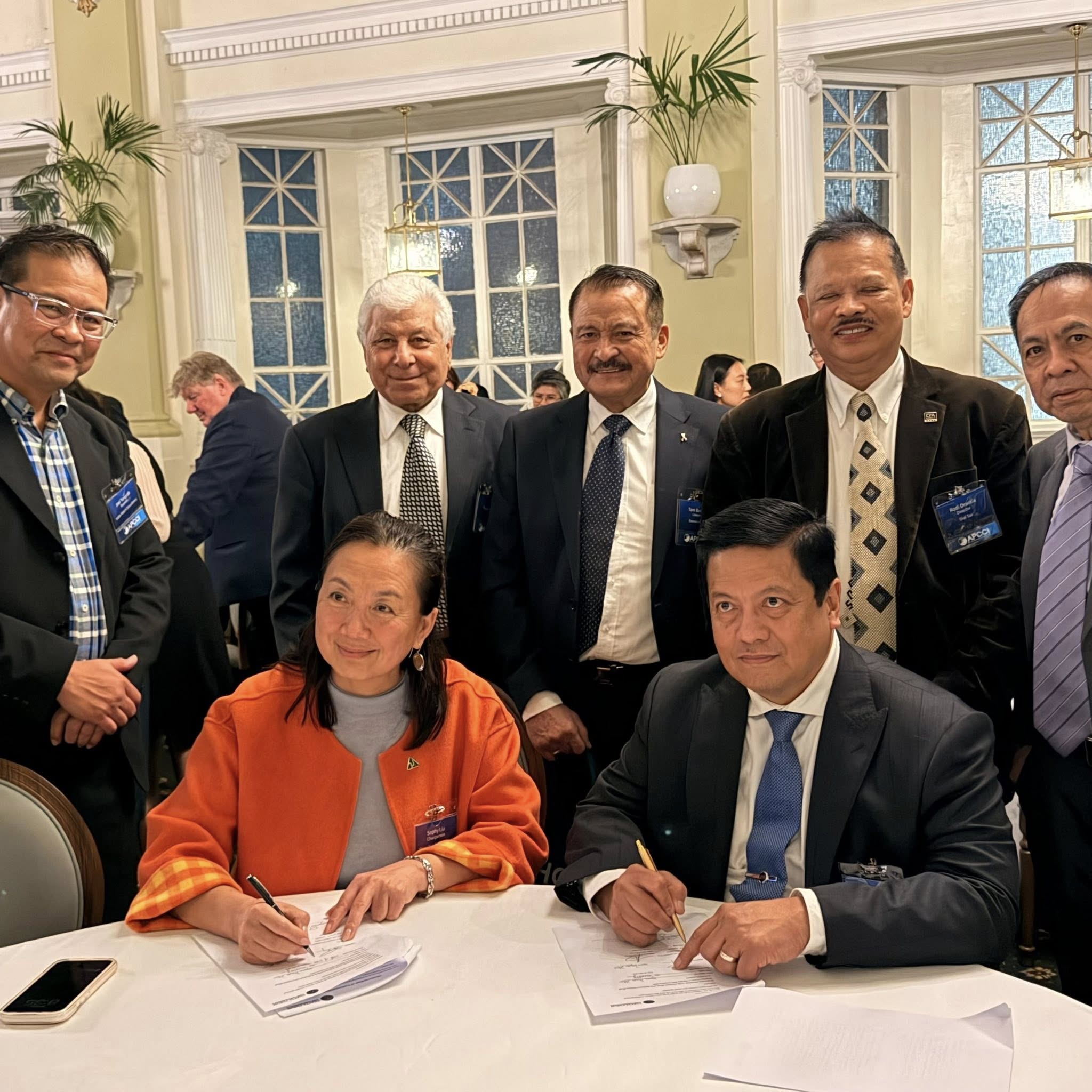 Aust-Phil Trade and Tourism Review and APCCI Officers Induction Night — 29 May 2026 (Signing ceremony with witnesses)