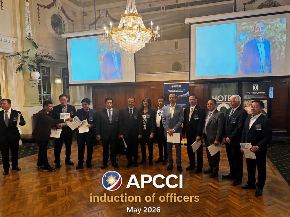 Aust-Phil Trade and Tourism Review and APCCI Officers Induction Night — 29 May 2026 (APCCI officers induction, May 2026)