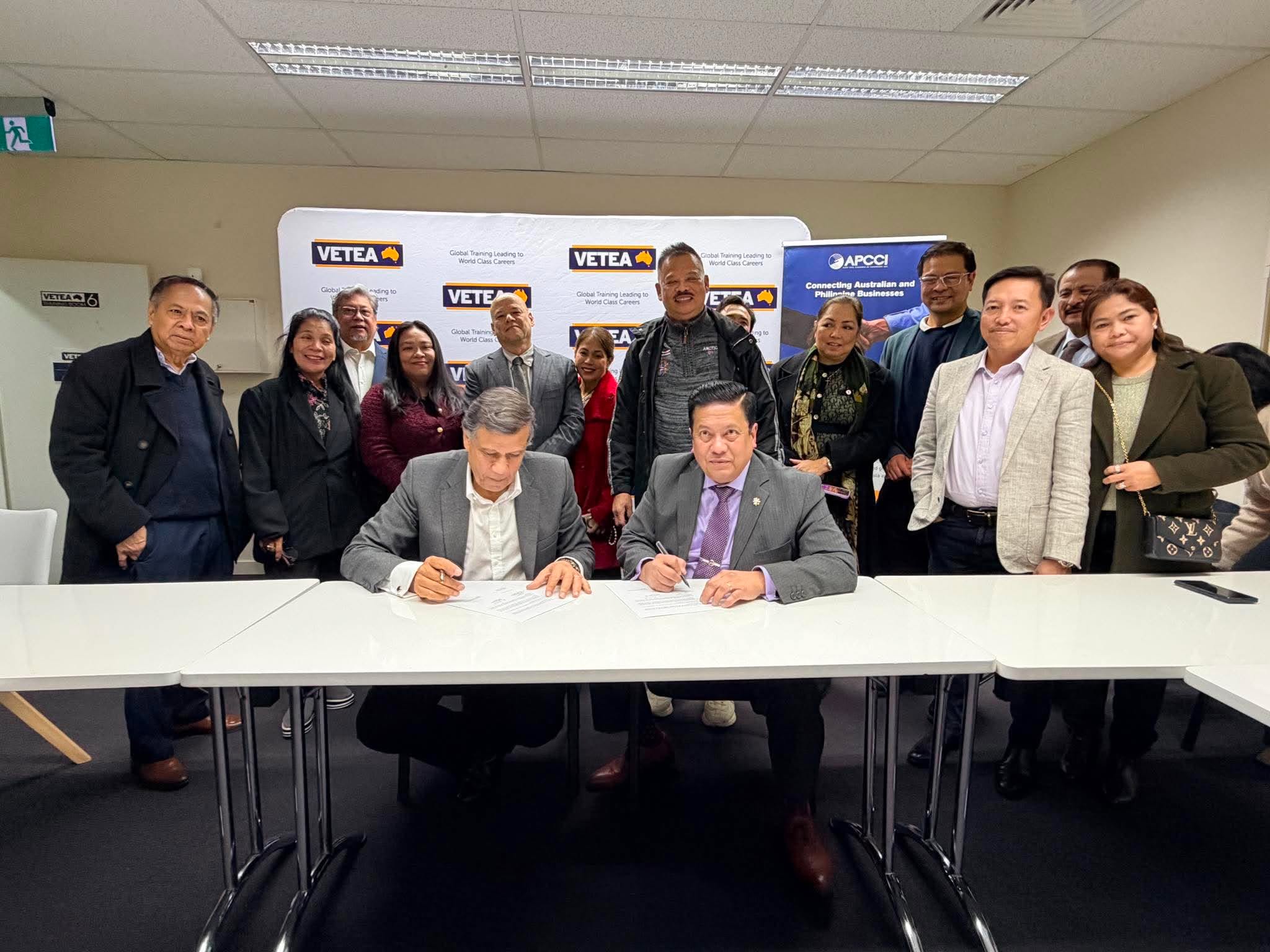 MOU signing between APCCI and VETEA — 26 June 2026 (photo 2)