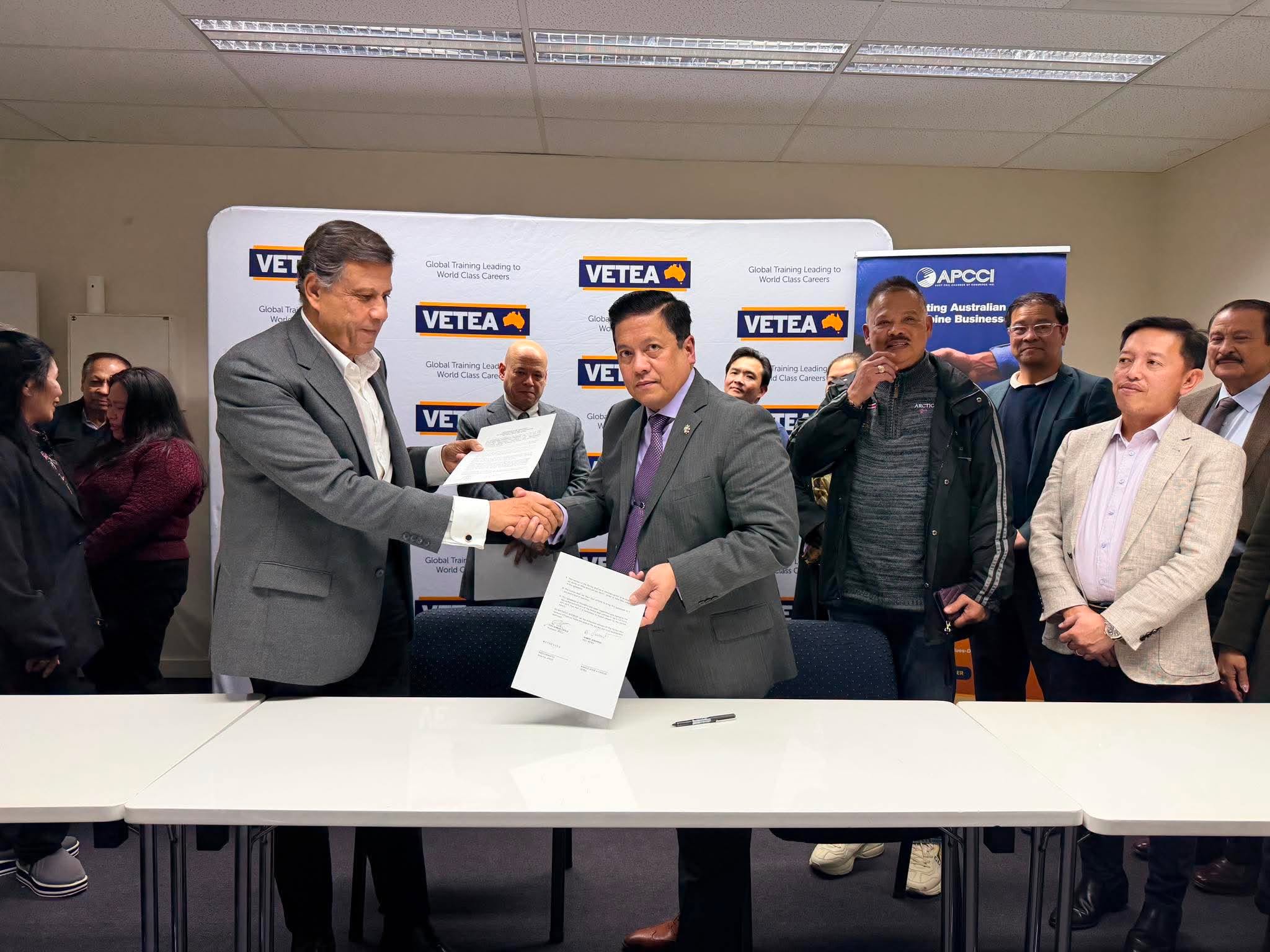 MOU signing between APCCI and VETEA — 26 June 2026 (photo 3)