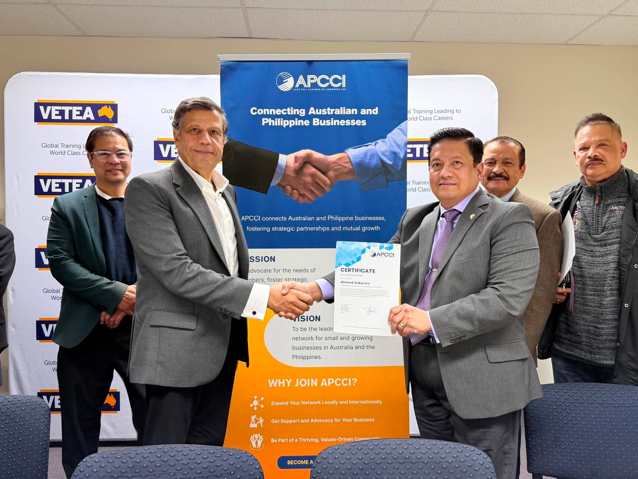 MOU signing between APCCI and VETEA — 26 June 2026 (photo 7)