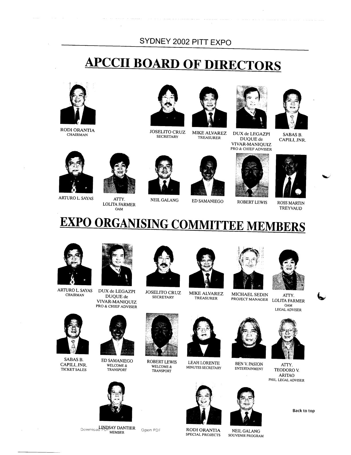 2002 APCCI Expo page 2